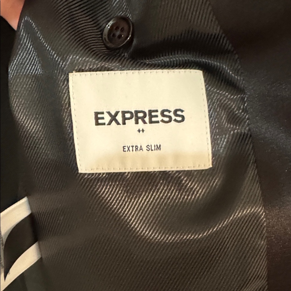 Express Charcoal Snake Pattern Blazer - Picture 3 of 7